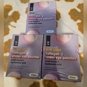 60 New Pairs of 24k Gold Collagen Eye Patches